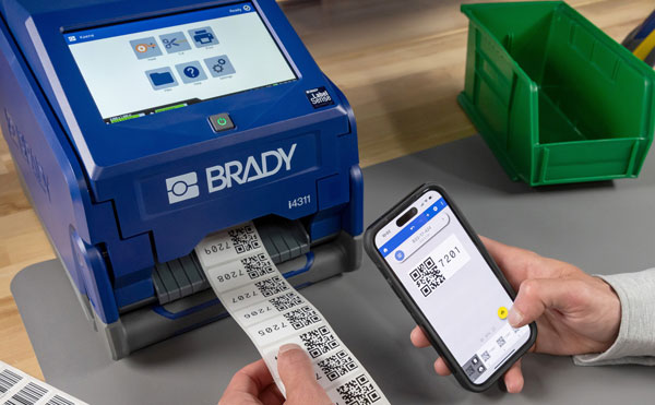 picture of brady i4311 printer