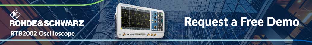 Rohde and Schwarz Request a Free Demo - RTB2002 Oscilloscope