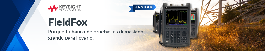 Analizadores de mano Keysight Fieldfox 